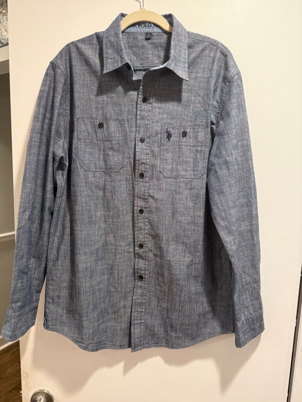 US Polo Assn Men Long Sleeve Button Down